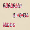 12 Sizes-24 Pcs Press On Nails Y880