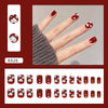 12 Sizes-24 Pcs Press On Nails R928