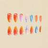 12 Sizes-24 Pcs Press On Nails Y228