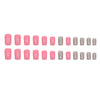 12 Sizes-24 Pcs Press On Nails W1284