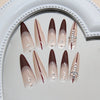 12 Sizes-24 Pcs Press On Nails Z1012