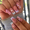 12 Sizes-24 Pcs Press On Nails JP2496