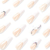 12 Sizes-24 Pcs Press On Nails JP2453