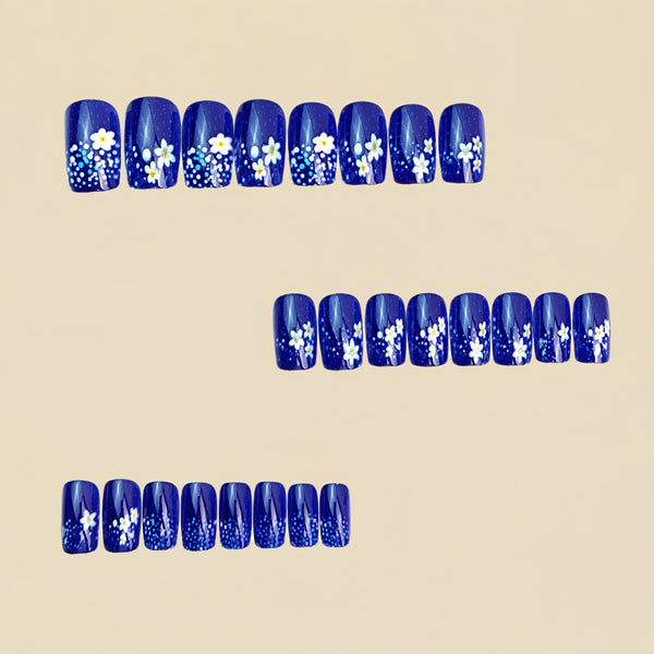 12 Sizes-24 Pcs Press On Nails Y1079