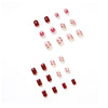 12 Sizes-24 Pcs Press On Nails JP1460
