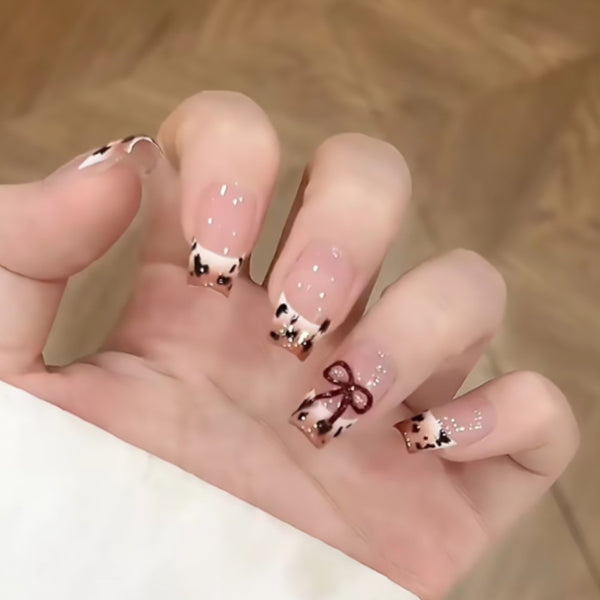 12 Sizes-24 Pcs Press On Nails Z877