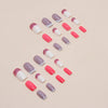 12 Sizes-24 Pcs Press On Nails W599