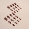 12 Sizes-24 Pcs Press On Nails R777