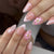 12 Sizes-24 Pcs Press On Nails JP4265
