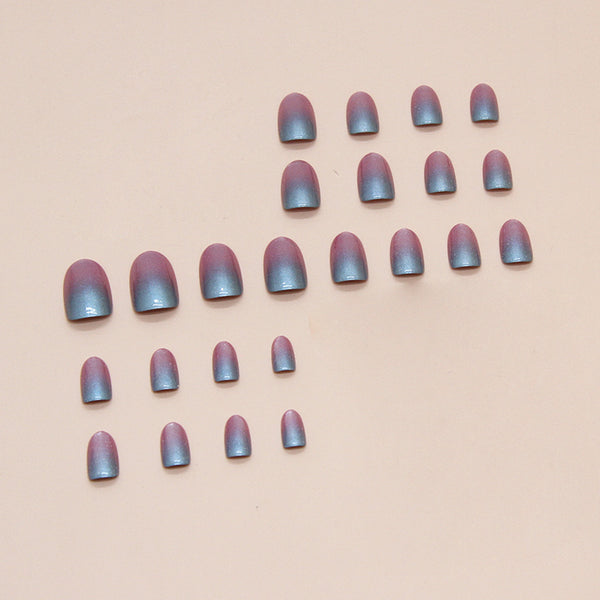 12 Sizes-24 Pcs Press On Nails W1581
