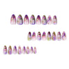 12 Sizes-24 Pcs Press On Nails JP3397