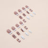 12 Sizes-24 Pcs Press On Nails W923