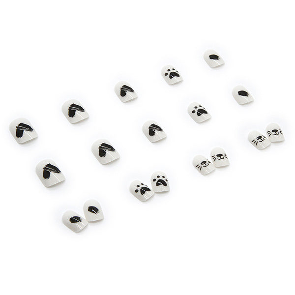 12 Sizes-24 Pcs Press On Nails R439