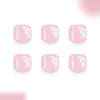 12 Sizes-24 Pcs Press On Nails C1607