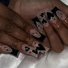 12 Sizes-24 Pcs Press On Nails Y086
