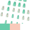 12 Sizes-24 Pcs Press On Nails JP2018