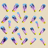 12 Sizes-24 Pcs Press On Nails Y705