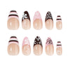 12 Sizes-24 Pcs Press On Nails JP4458