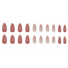 12 Sizes-24 Pcs Press On Nails W1196