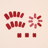 12 Sizes-24 Pcs Press On Nails W1519