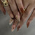12 Sizes-24 Pcs Press On Nails JP4087