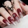 12 Sizes-24 Pcs Press On Nails Y1256