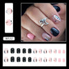 12 Sizes-24 Pcs Press On Nails W532