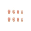 12 Sizes-24 Pcs Press On Nails Z363