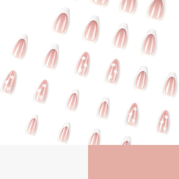12 Sizes-24 Pcs Press On Nails JP2554