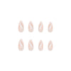 12 Sizes-24 Pcs Press On Nails W130