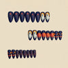 12 Sizes-24 Pcs Press On Nails y2058-24