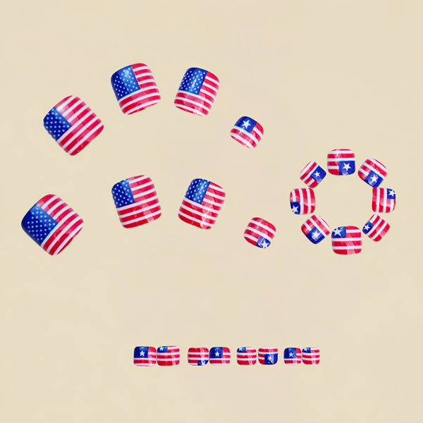 12 Sizes-24 Pcs Press On Nails Y1974