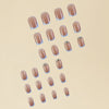 12 Sizes-24 Pcs Press On Nails D006