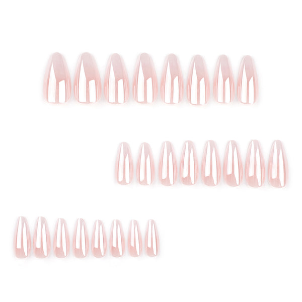 12 Sizes-24 Pcs Press On Nails JP3258