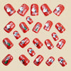 12 Sizes-24 Pcs Press On Nails Y1268