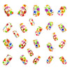 12 Sizes-24 Pcs Press On Nails Y721