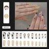 12 Sizes-24 Pcs Press On Nails R521