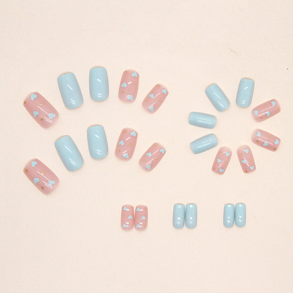 12 Sizes-24 Pcs Press On Nails W331