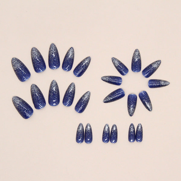 12 Sizes-24 Pcs Press On Nails W908