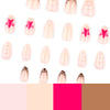 12 Sizes-24 Pcs Press On Nails JP3941