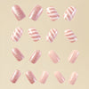 12 Sizes-24 Pcs Press On Nails Y058