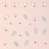 12 Sizes-24 Pcs Press On Nails Y279