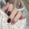 12 Sizes-24 Pcs Press On Nails JP1530
