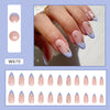 12 Sizes-24 Pcs Press On Nails W670