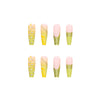 12 Sizes-24 Pcs Press On Nails W223
