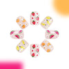 12 Sizes-24 Pcs Press On Nails C448