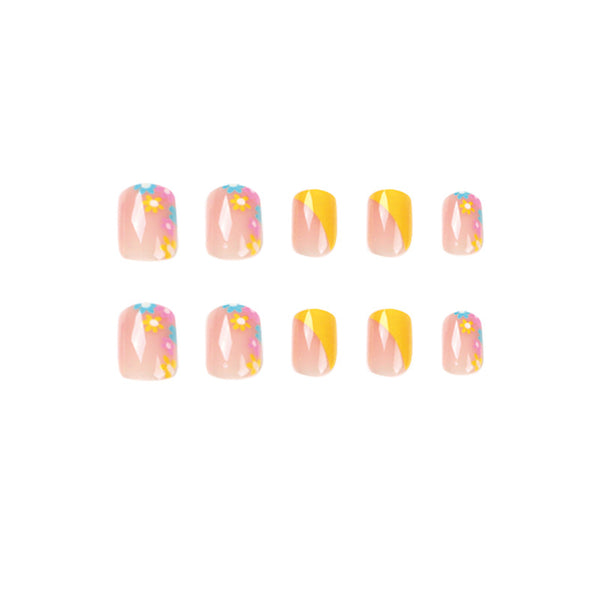12 Sizes-24 Pcs Press On Nails JP1827