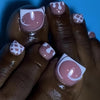 12 Sizes-24 Pcs Press On Nails Y1915