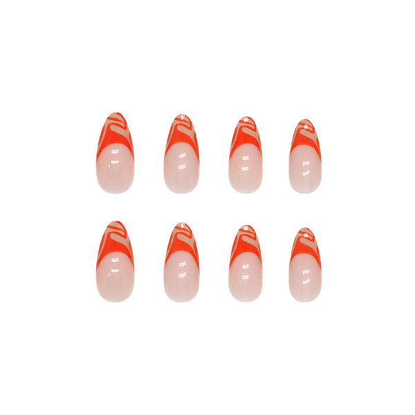 12 Sizes-24 Pcs Press On Nails W213