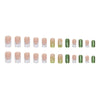 12 Sizes-24 Pcs Press On Nails Z702